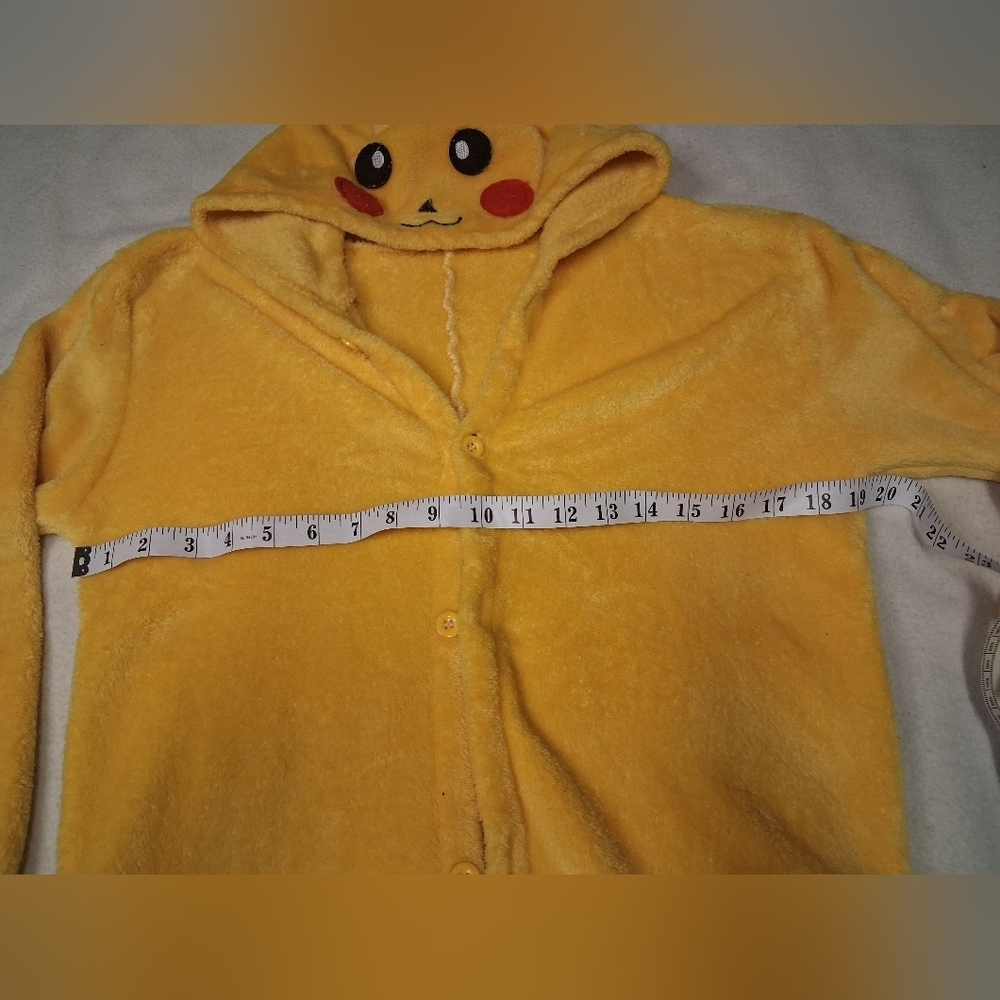Pikachu Kids Warm Halloween Character Costume Onesie - Picture 4 of 7